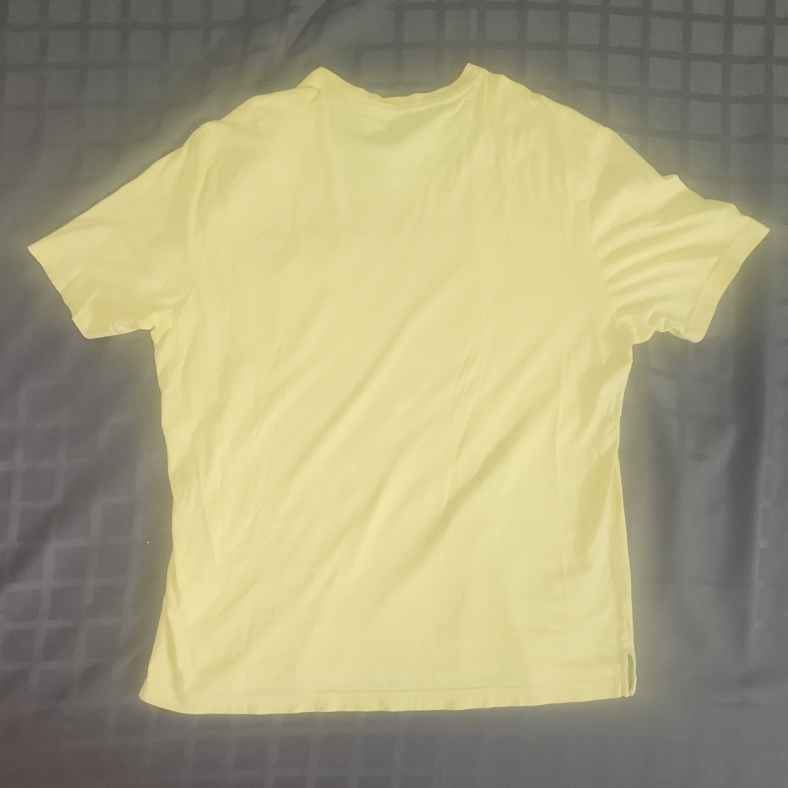 Tommy Bahama Relax Mens L Yellow Solid Pocket Crew Neck Short Sleeve Tee gallery