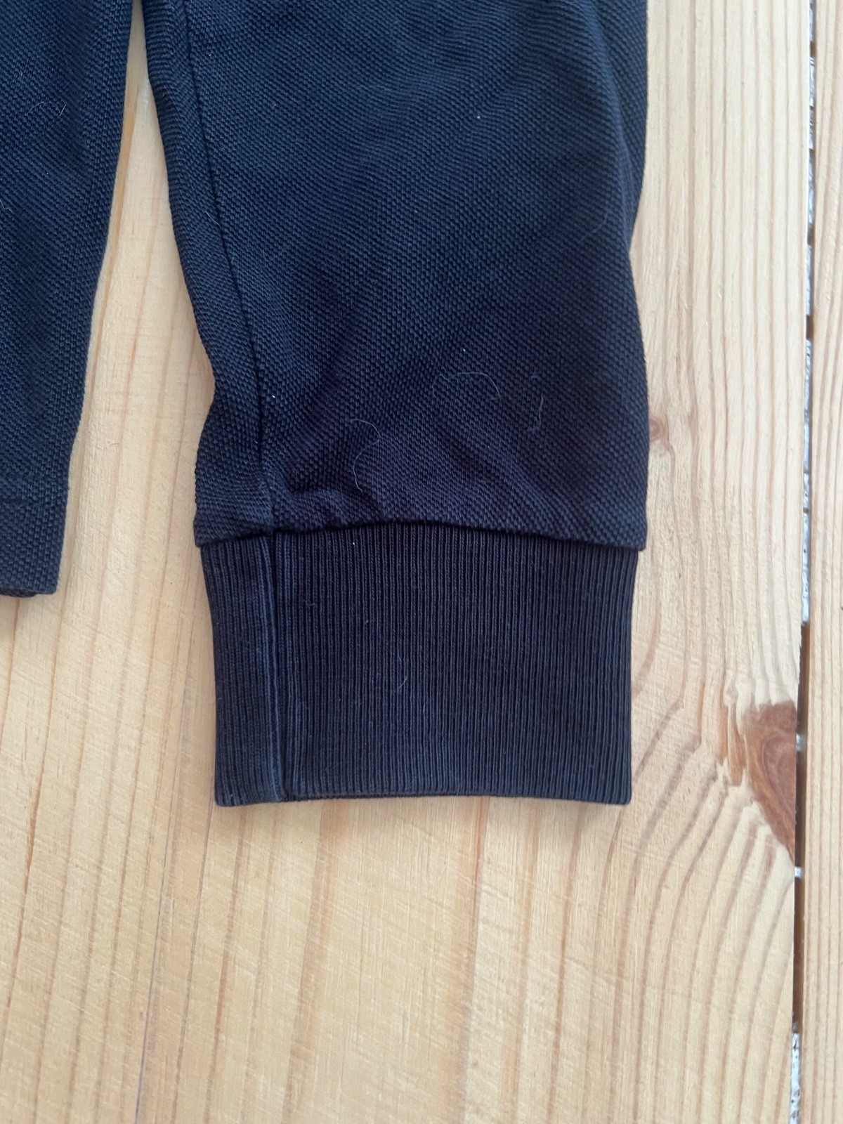 Fred Perry Henley Long Sleeve T-Shirt Buttons Men’s Size S Black 100% Cotton gallery