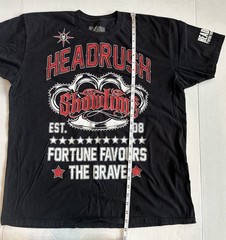 Headrush Anthony Pettis UFC “Showtime” T Shirt Black Men’s Size XL