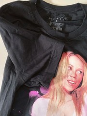 Size Medium Mariah Carey Black Billie T-Shirt NEW SEE PHOTOS