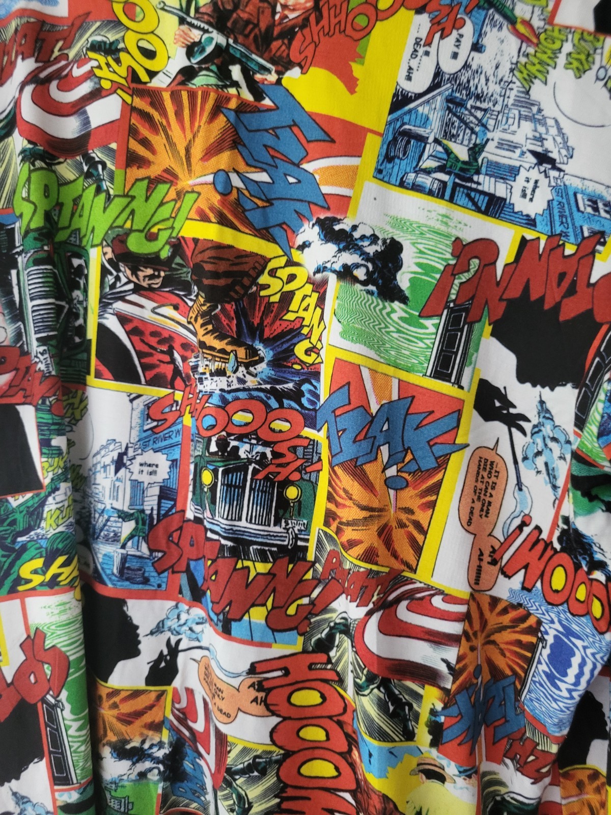 Bruno Banani Comic Superhero Graphic - Comix T-Shirt - Size XXL - Multicoloured gallery