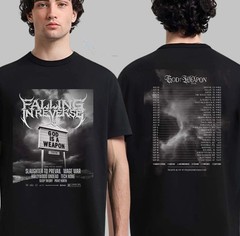 Falling In Reverse God Is A Weapon Tour 2025 US T Shirt