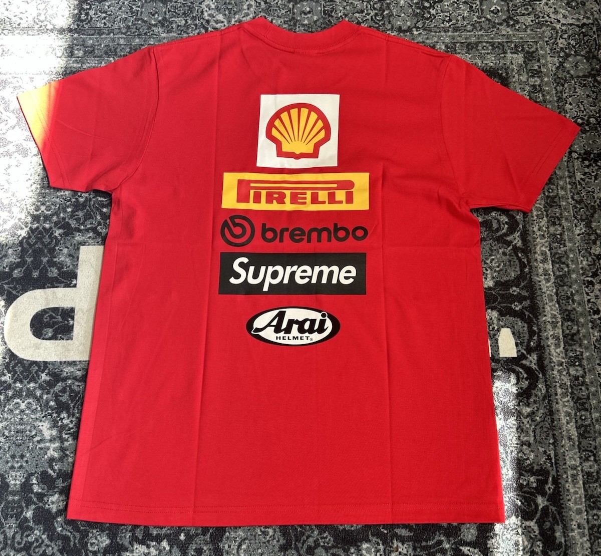 Supreme x Ducati / Logos red t-shirt / 24SS / Express / original gallery