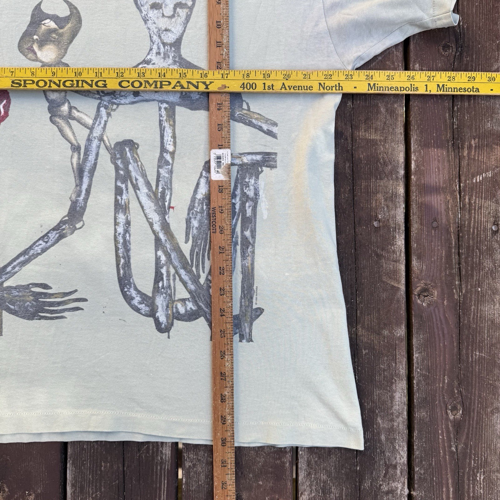 RARE Vintage 90s Nirvana Incesticide Tee KURT COBAIN SLIVER NEVERMIND Sz XL gallery
