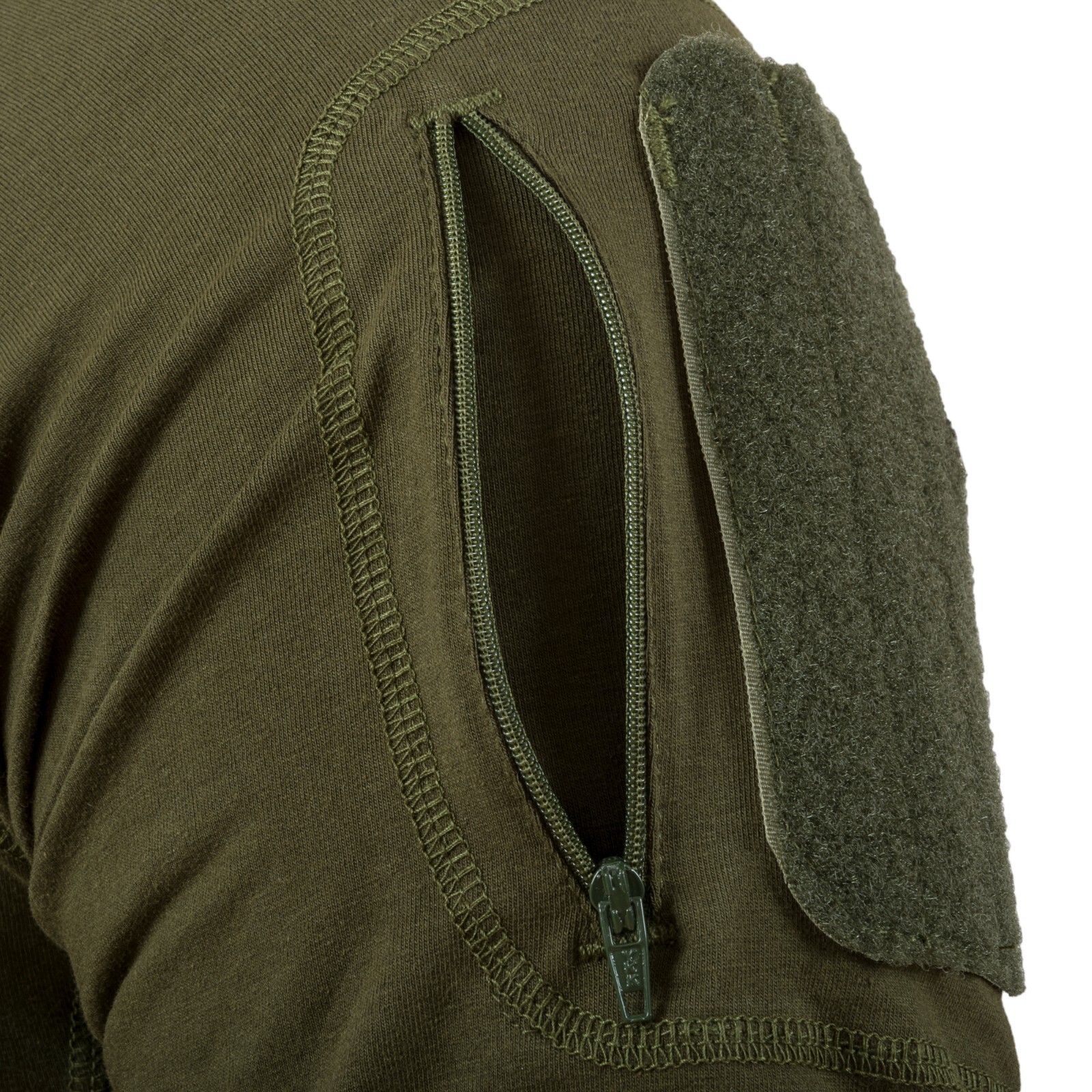 Highlander Combat T-Shirt Sleeve Pocket Military Cotton Mix Stretch gallery