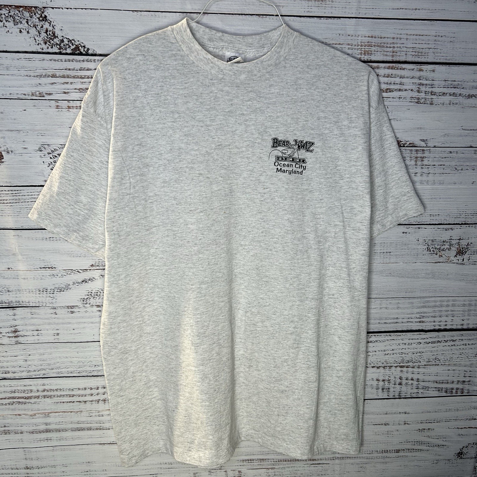Vintage 90s Bear Whiz Beer The Urinator Terminator Parody T-Shirt Joke Men’s 2XL gallery