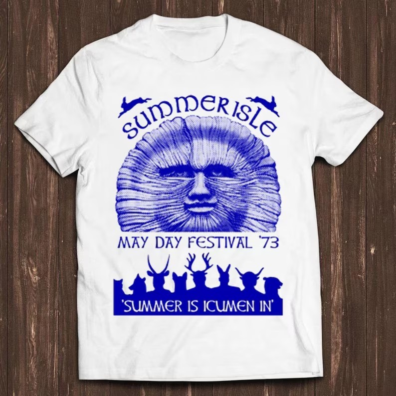 Summerisle Festival May Day 70s The Wickerman Meme Funny Top gallery