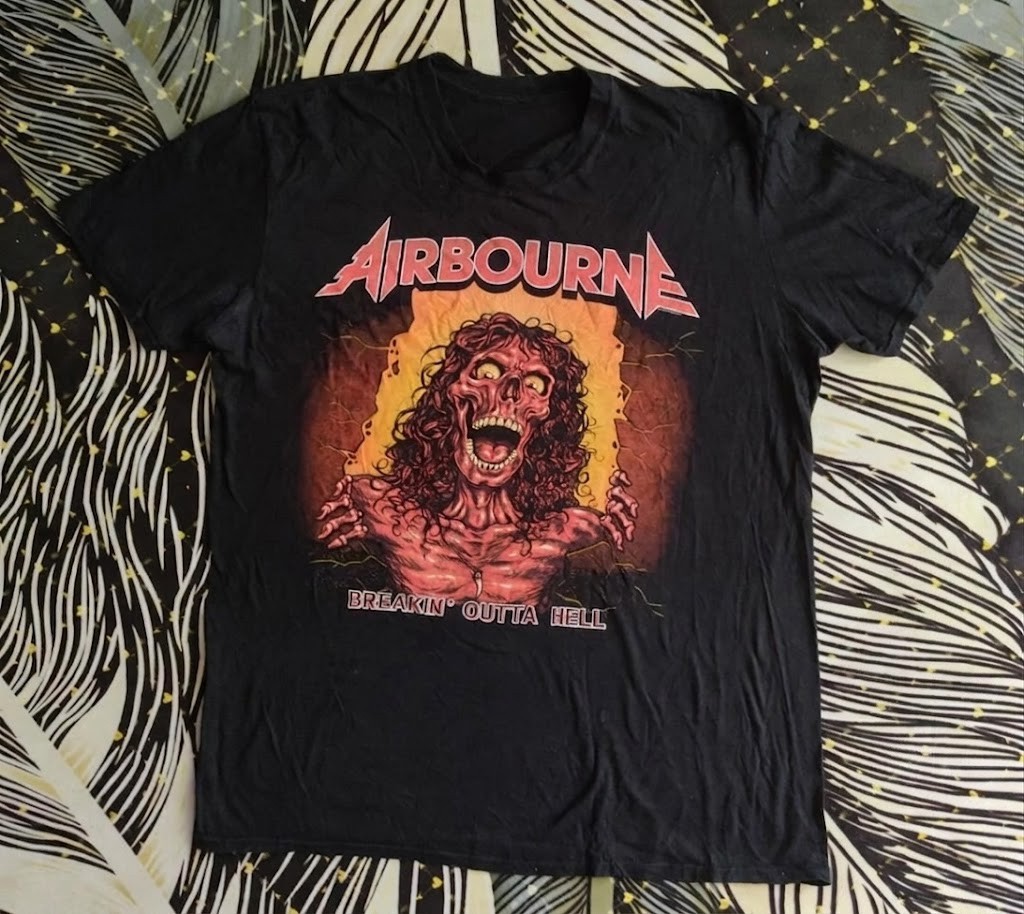 AIRBOURNE Band Breakin Outta Hell T-Shirt Full Size S-5XL Gift For Fan NA1026 gallery