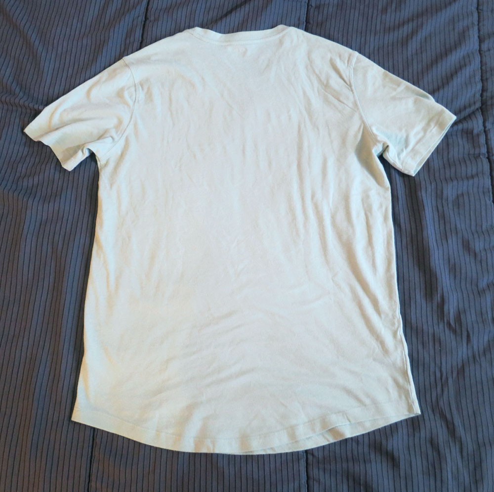 ~Old Navy Soft-Washed Tee Curved Hem T-shirt M MT Medium-Tall Pale Glass Green gallery