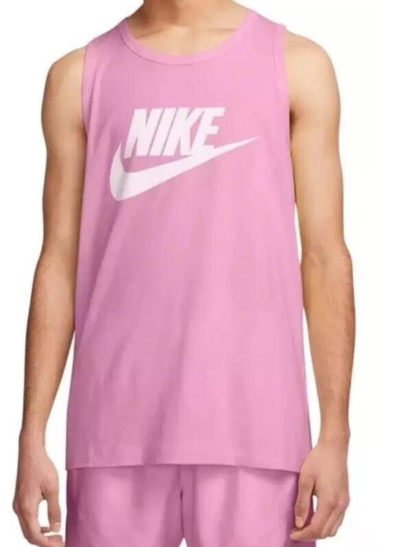 NEW Mens Nike Sportswear Icon Futura Tank Top Size 2XL Pink NWT gallery