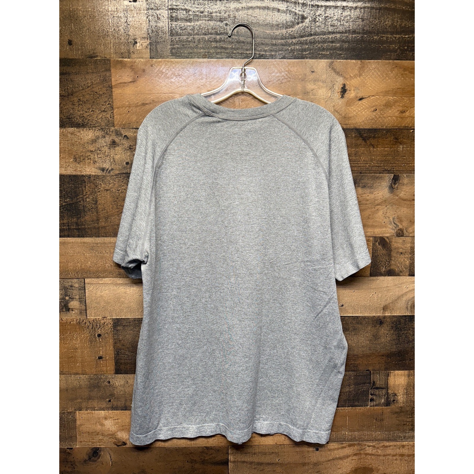 Fabletics Mens Training Tee Short Sleeve Heather Grey XL RN134538 Activewear gallery