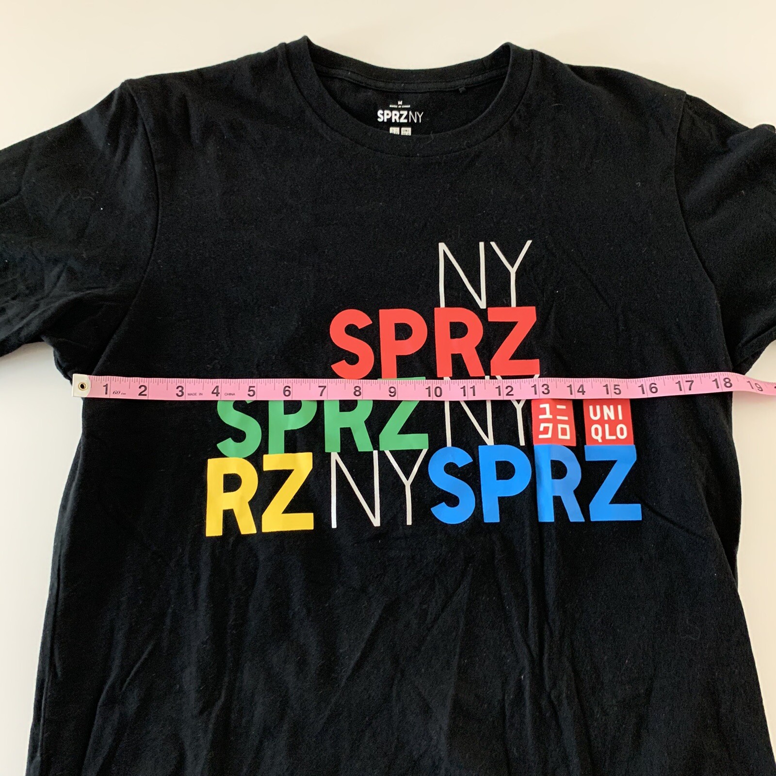 Uniqlo SPRZ NY Staff Short Sleeve T Shirt Men's Size M Black gallery