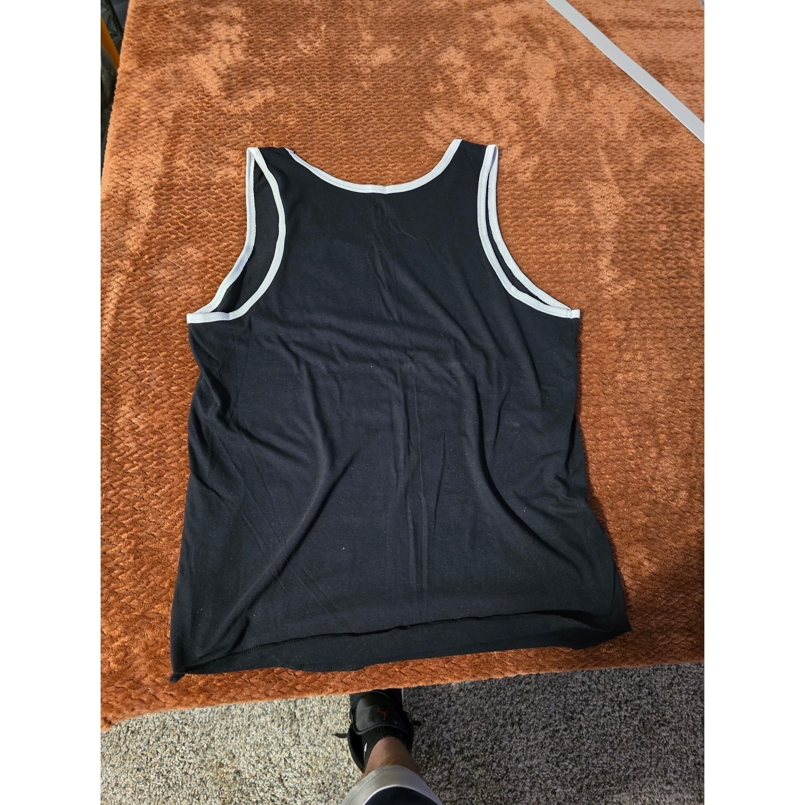 Miami Style Epic Roulette Fashion Mens Medium Black White Graphic Tank gallery