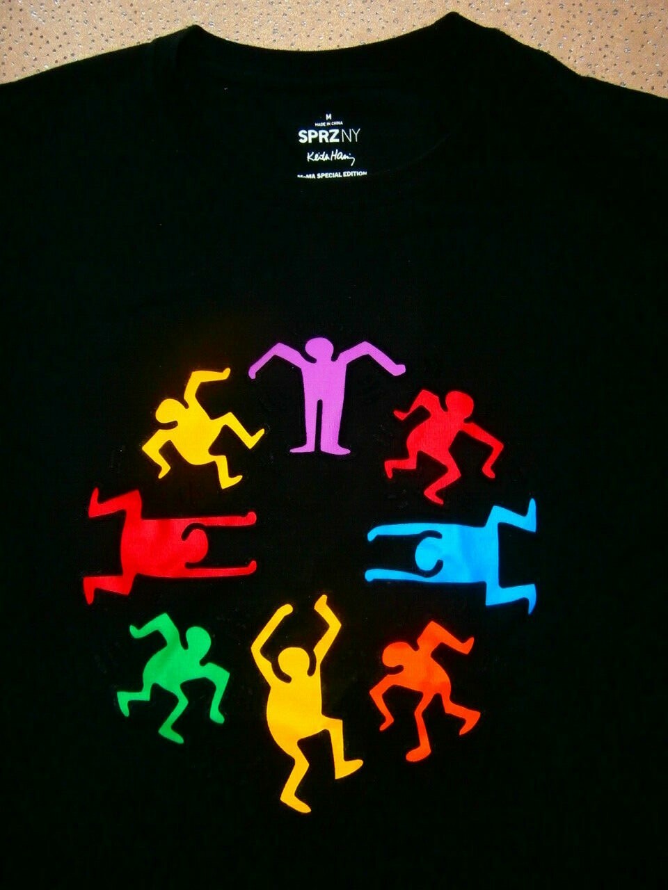 SPRZ NY T-Shirt SZ M NYC MoMA MUSEUM OF MODERN ART KEITH HERING LIMITED EDITION gallery