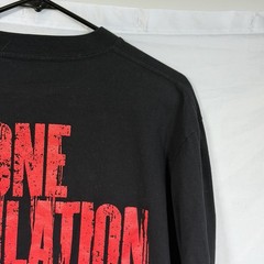 Motionless In White Slaughterhouse One Mutilation Under God Long Sleeve Tee Sz L