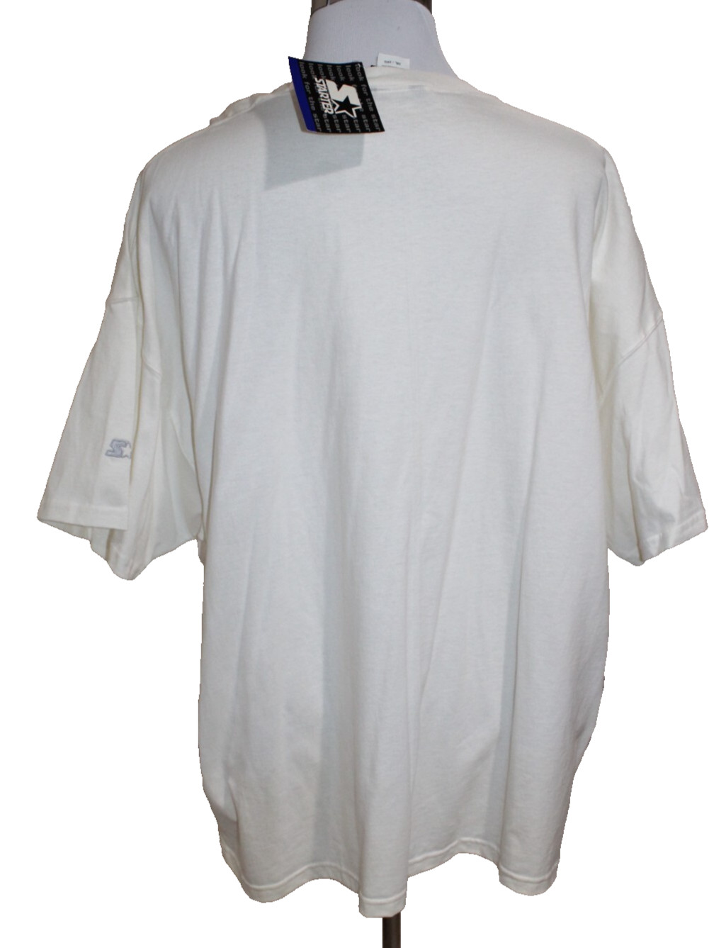 Starter Men's T Shirt 2XL VINTAGE New With Tags NOS White Tee LOGO 90s Y2k NWT gallery