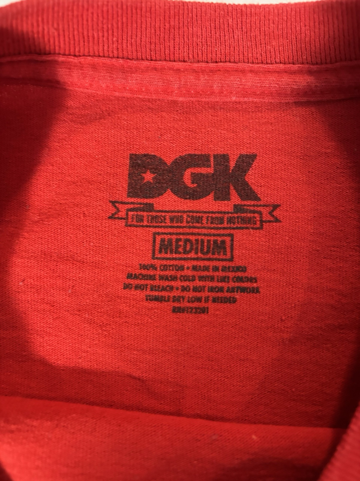 DGK All Day Street Dice 40s Gambling Shirt Skateboard Hip Hop Y2K Style Mens M gallery