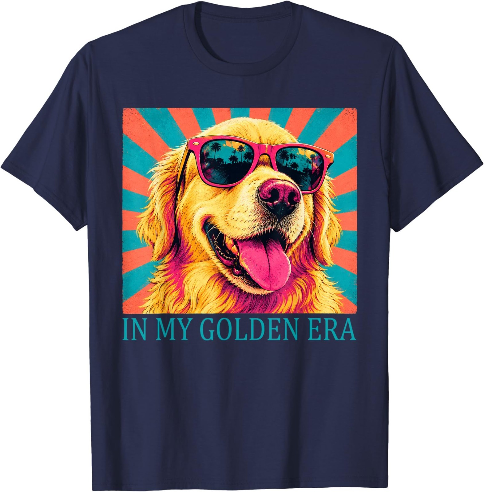 Funny in My Golden Retriever Era Cool Dog Mom Graphic T-Shirt gallery