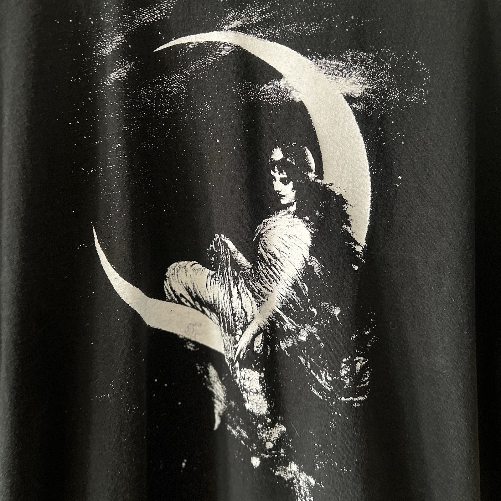 Vintage Fairy Of The Moon Hermann Kaulbach Shirt Men’s Size XXL gallery
