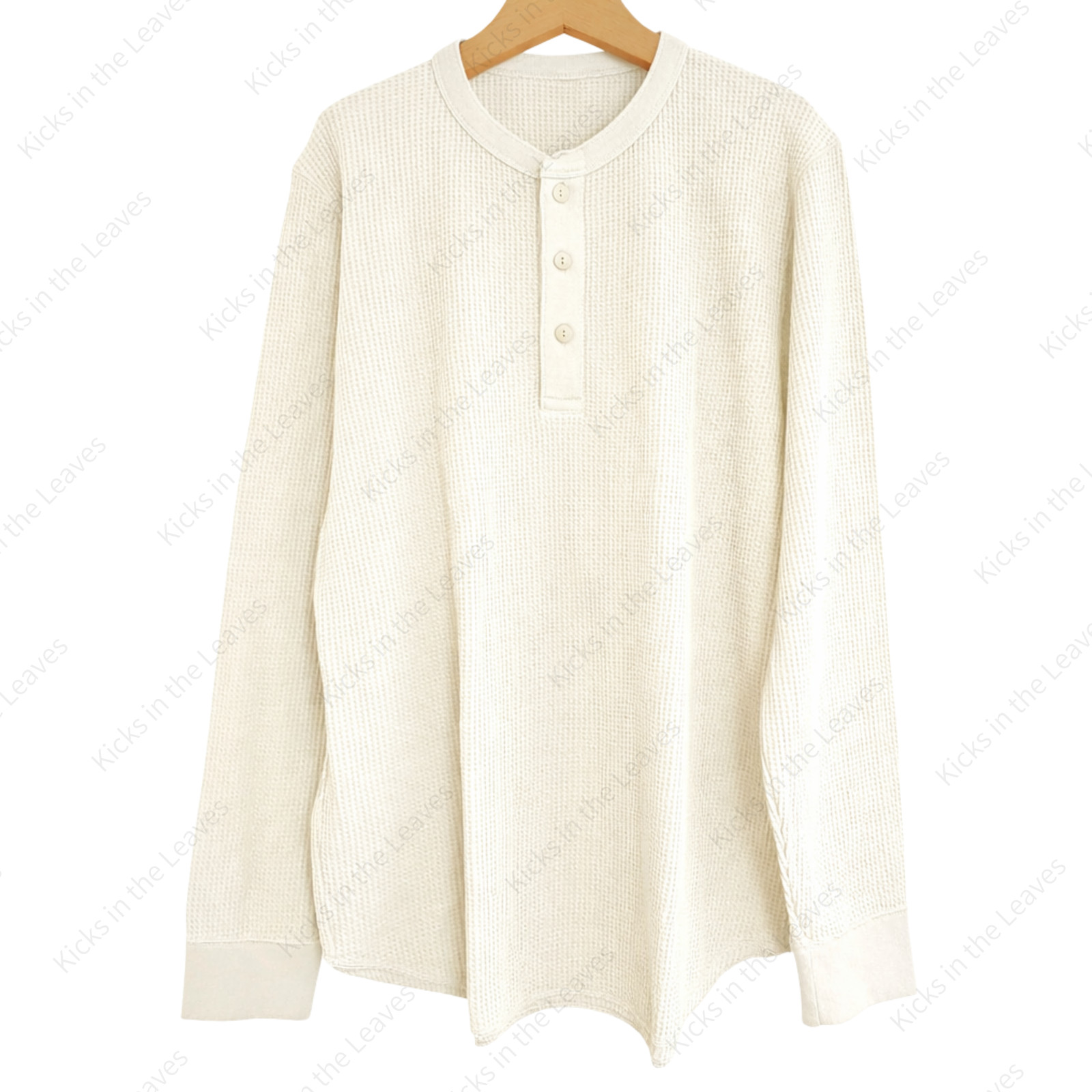 UNIQLO Waffle Henley Neck T-Shirt XS-4XL Men Regular Fit 482766 NWT gallery