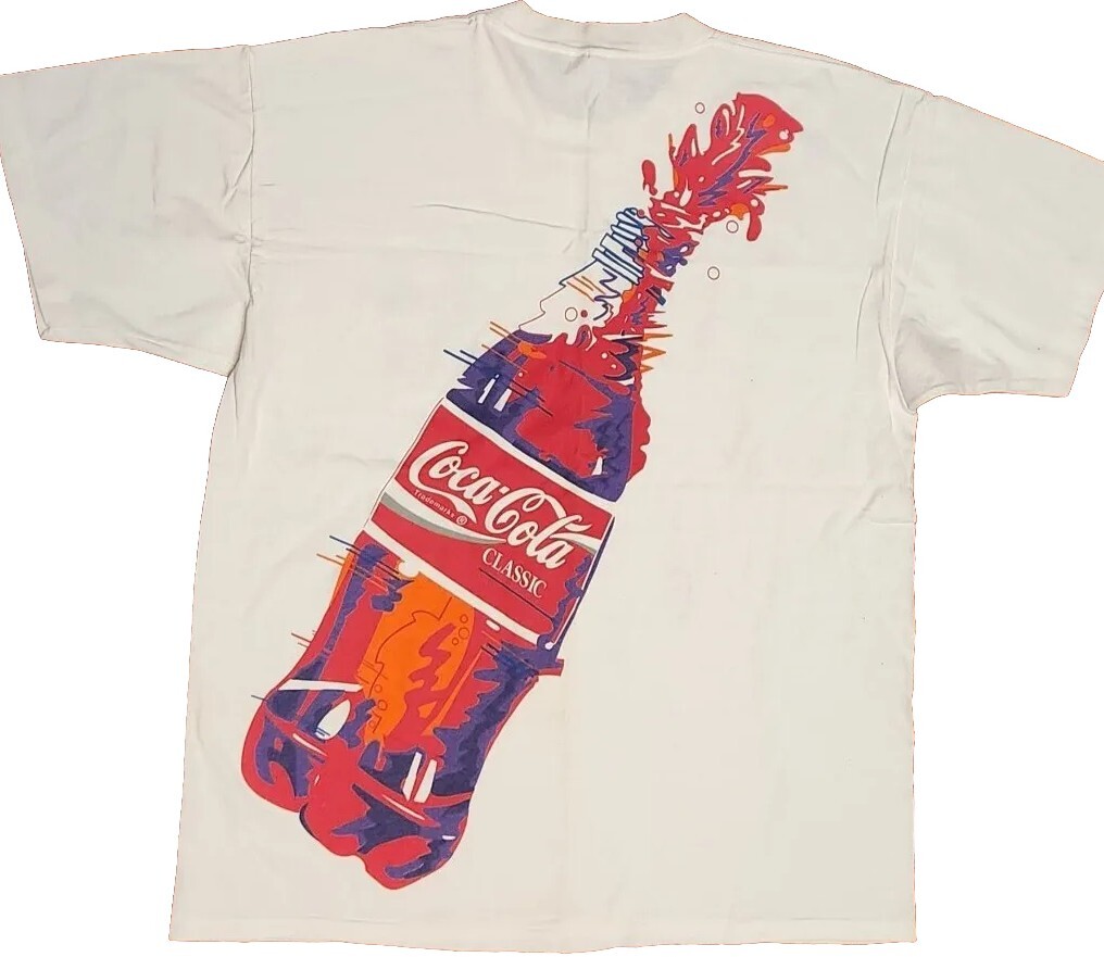 Coca Cola T Shirt Men's XL Always Feel Right Vintage America's Best Double Sided gallery