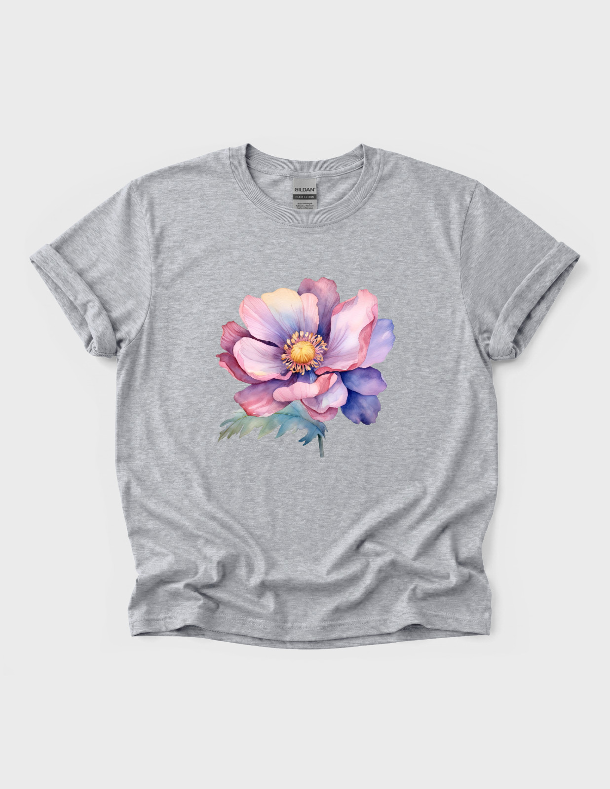Watercolor Flower Graphic Tee Adult Botanical Floral Nature Tshirt Art Boho Gift gallery