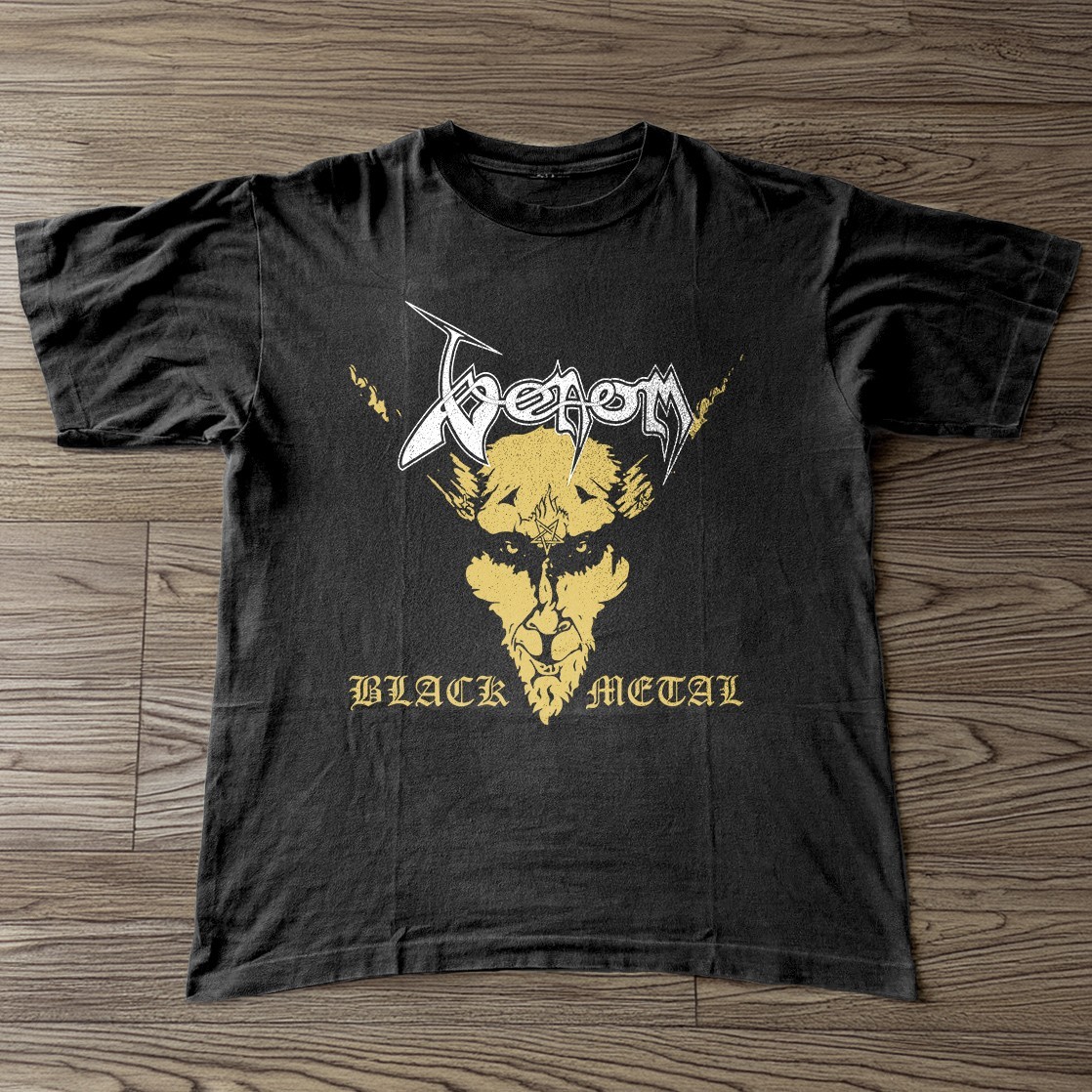 Venom Black Metal Unisex Black T-shirt Size S-5XL gallery
