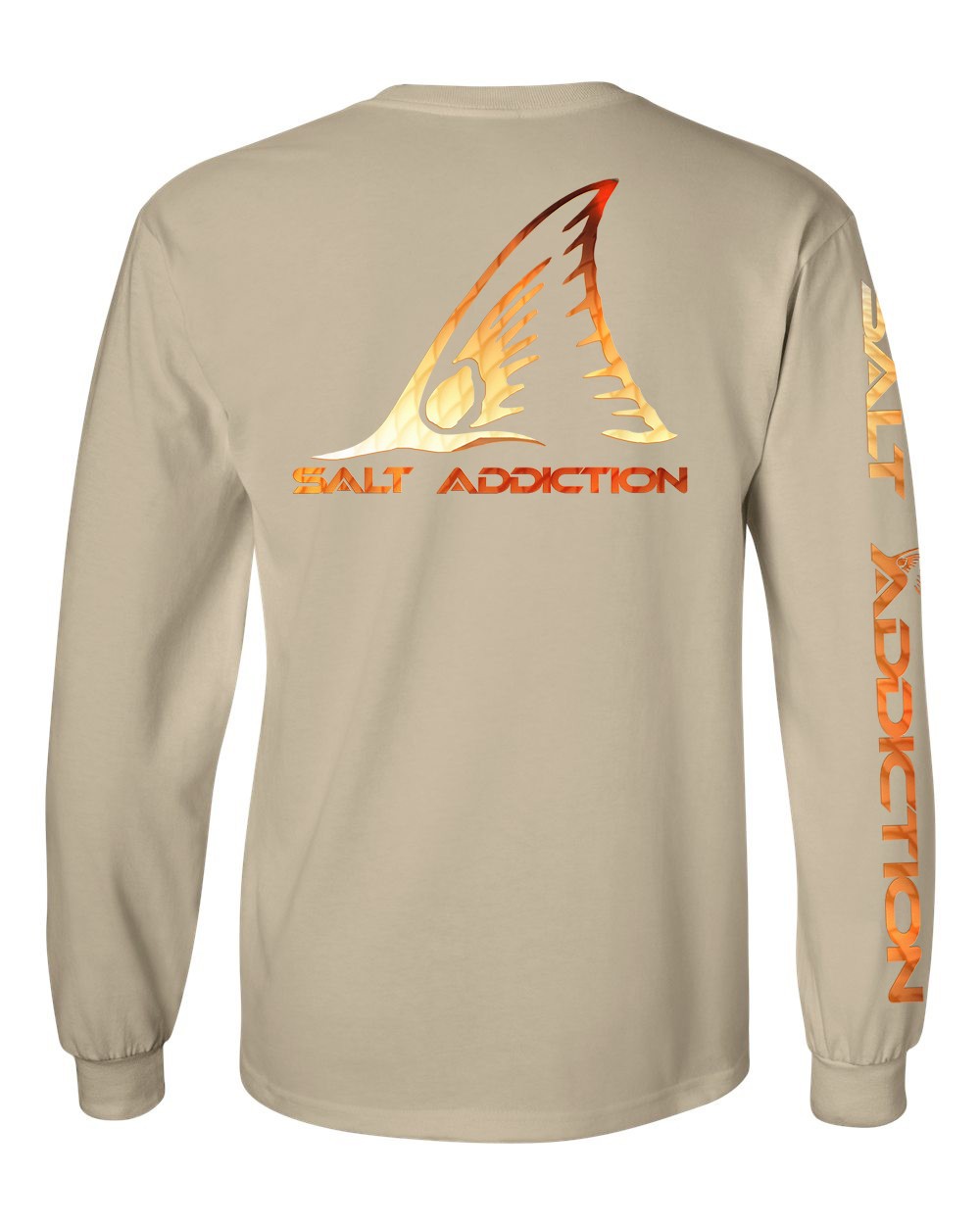Salt Addiction Redfish Flats fishing T Shirt red drum sweetwater men's apparel gallery
