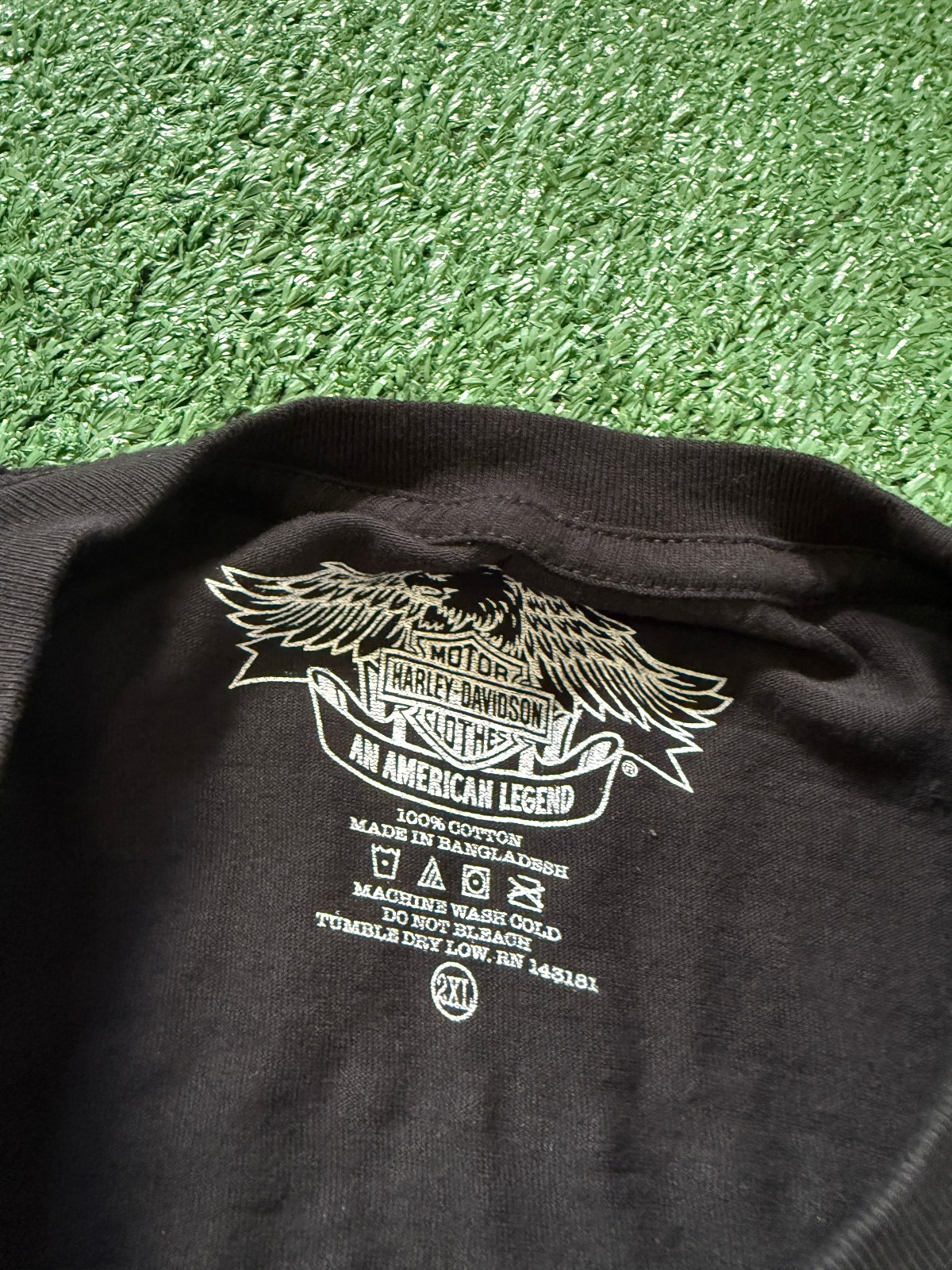 Harley-Davidson Motorcycles T-Shirt Mens 2XL Sturgis 75 Years Anniversary Black gallery