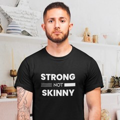 Gym motivation Text Printed round neck T-Shirt for men and women