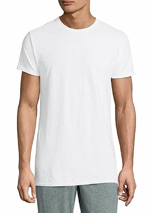 Fruit of the Loom® SELECT Men's 6-pack Breathable Cotton Micro-mesh Crew T-Shirt gallery