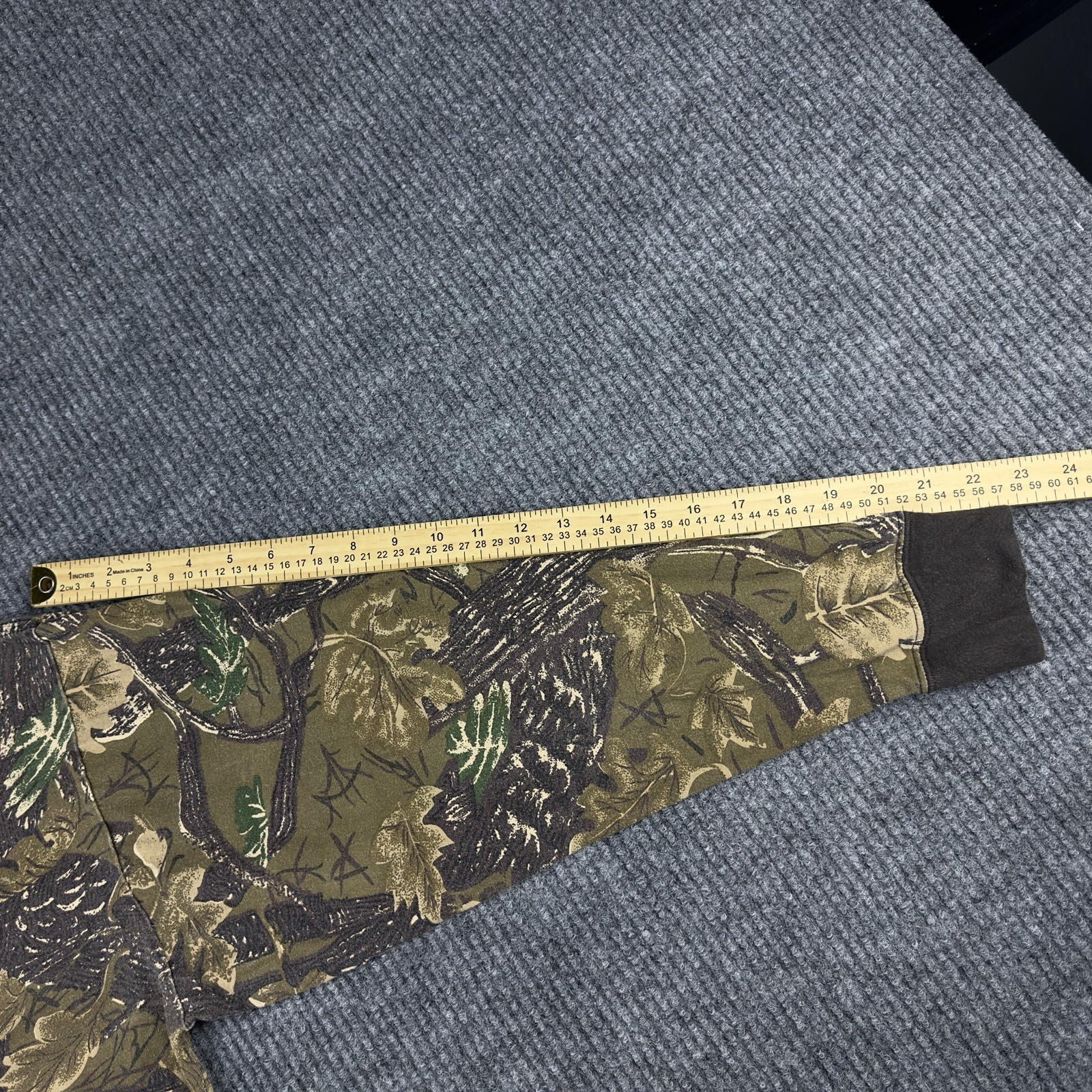 Vintage 90s Master Sportsman Realtree Camo Long Sleeve Shirt Size Large Men's gallery