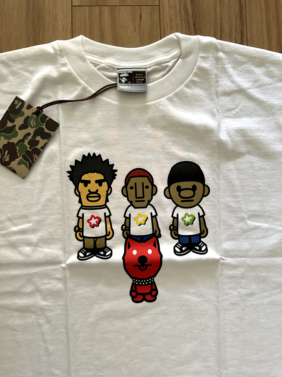N.E.R.D x A Bathing Ape Bape Fly or Die Milo T-Shirt gallery