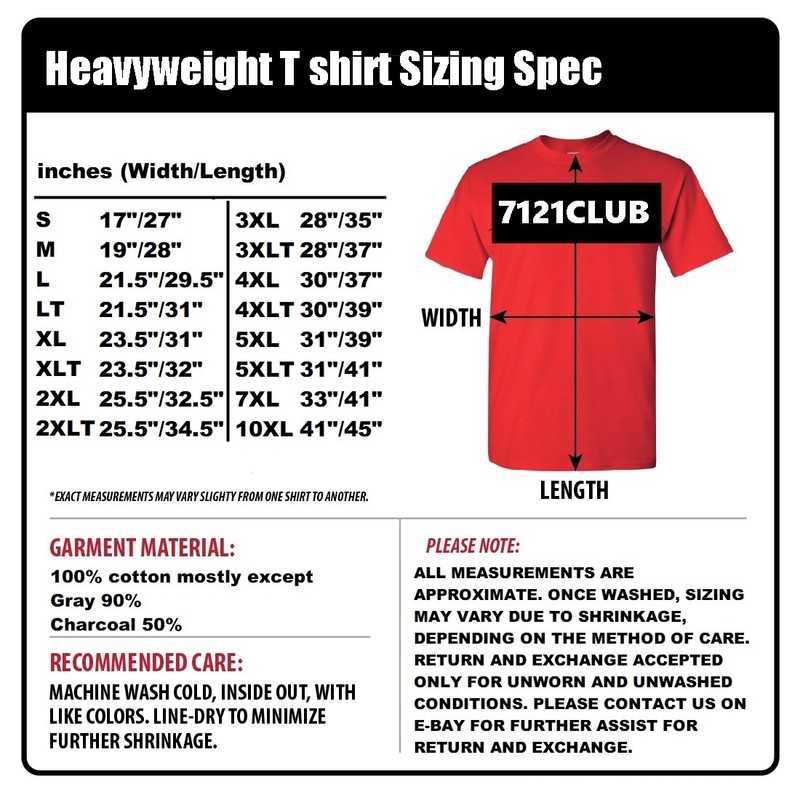 PRO CLUB HEAVYWEIGHT T SHIRTS PROCLUB MENS PLAIN SHORT SLEEVE BIG AND TALL M-7XL gallery