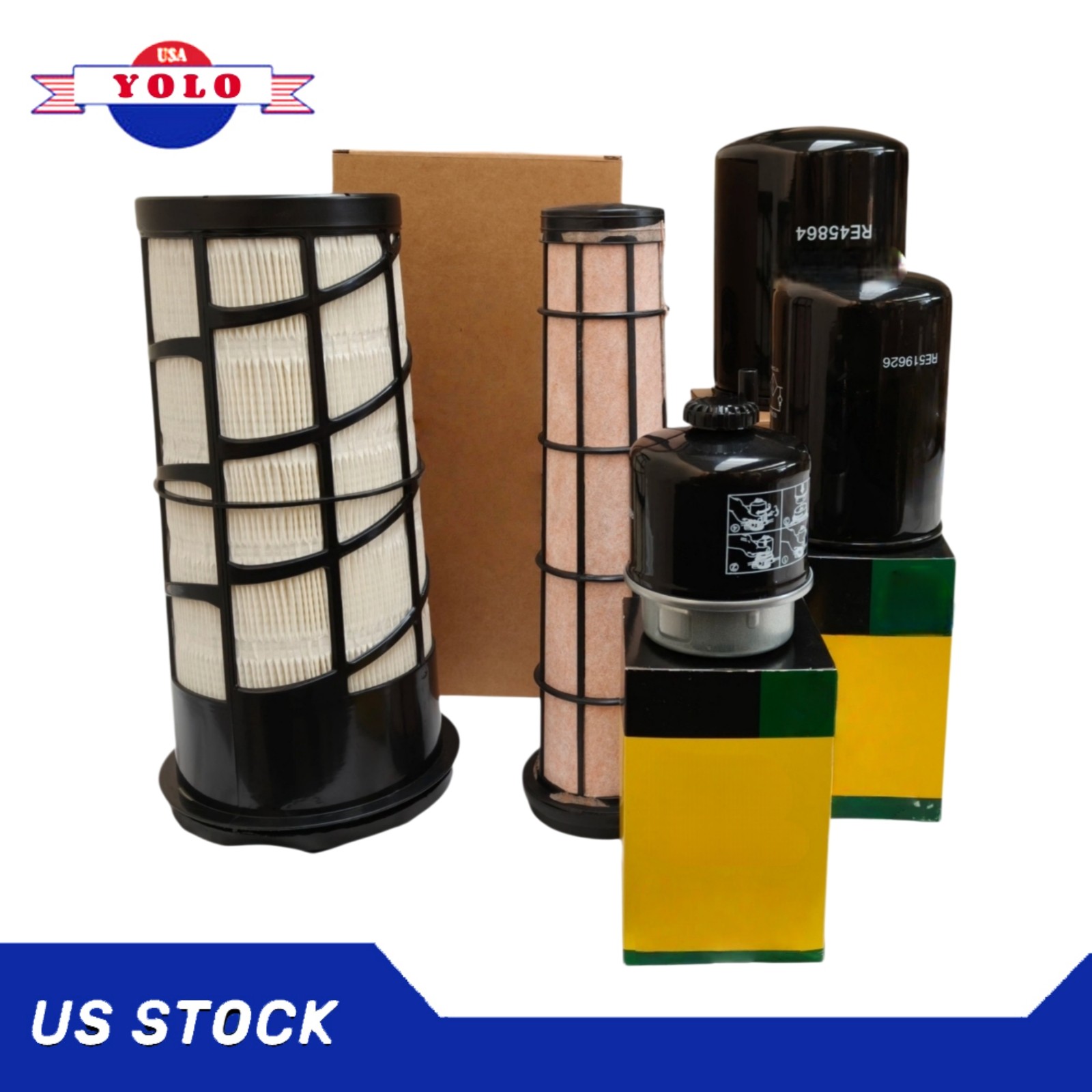 Maintenance Filter Kit For John Deere 5045E 5055E 5065E 5075E With T2 & IT4 Eng