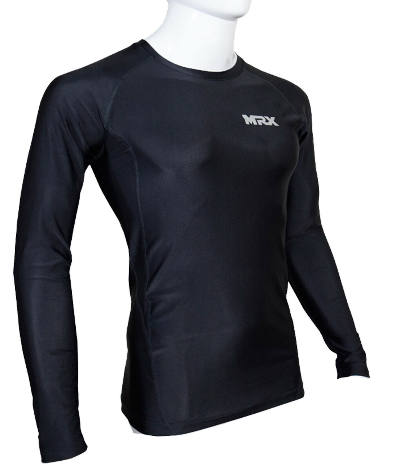 Men’s Compression Shirts Athletic Gym Training Workout Rash Guard Full Sleeve gallery