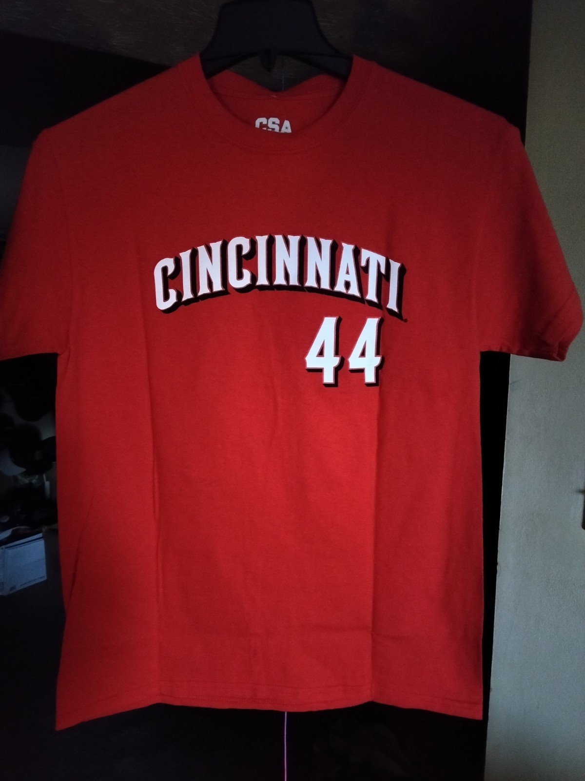 Cincinnati Reds DelaCruz #44 Baseball T Shirt Red MLB Licensed, Medium NWT gallery