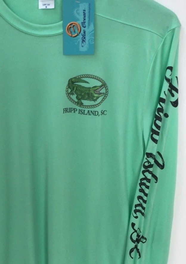Long Sleeve Fishing Shirt,Microfiber,UPF Sun Protection, S..….A4.A gallery