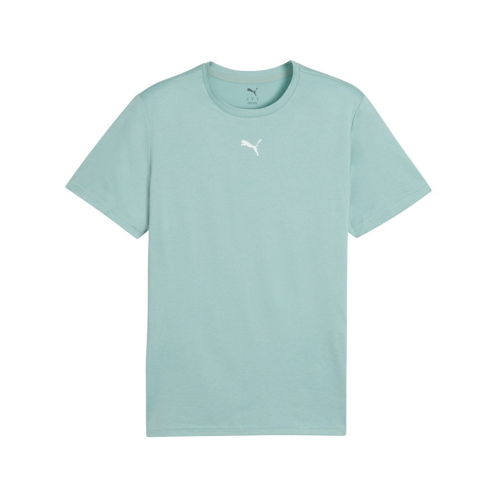 PUMA Train All Day Essentials Heather Cat Crew Neck Short Sleeve T-Shirt Mens Si