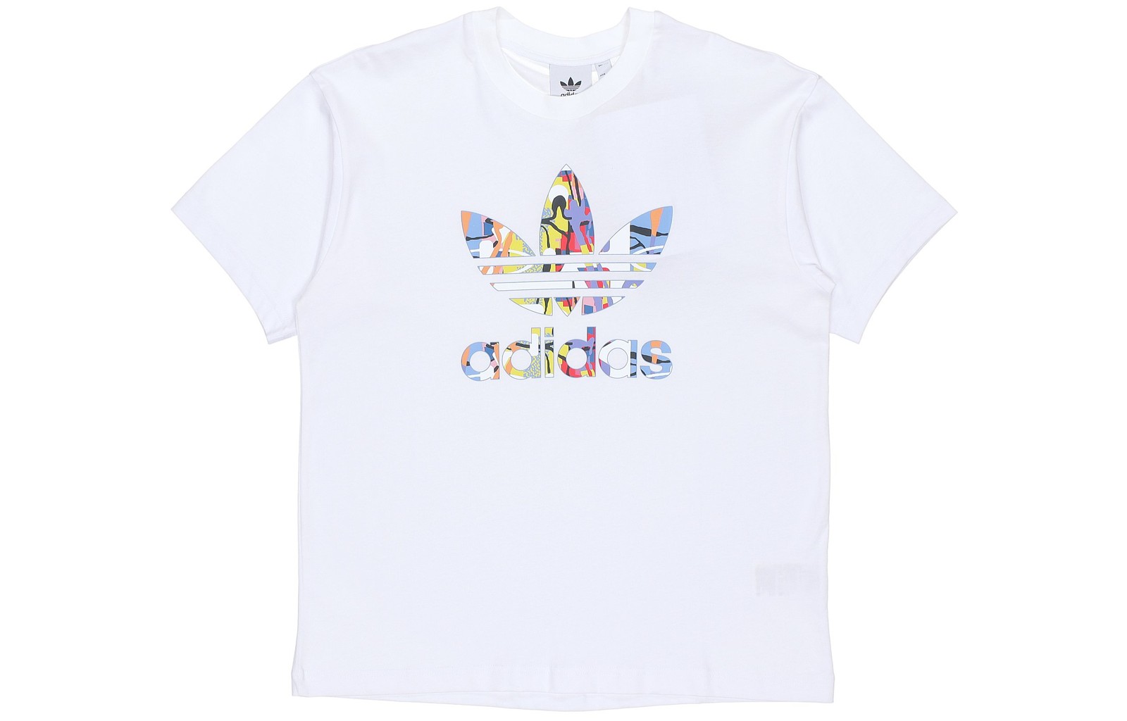 adidas Pure Color Logo Print Sports Short Sleeve T-Shirt gallery