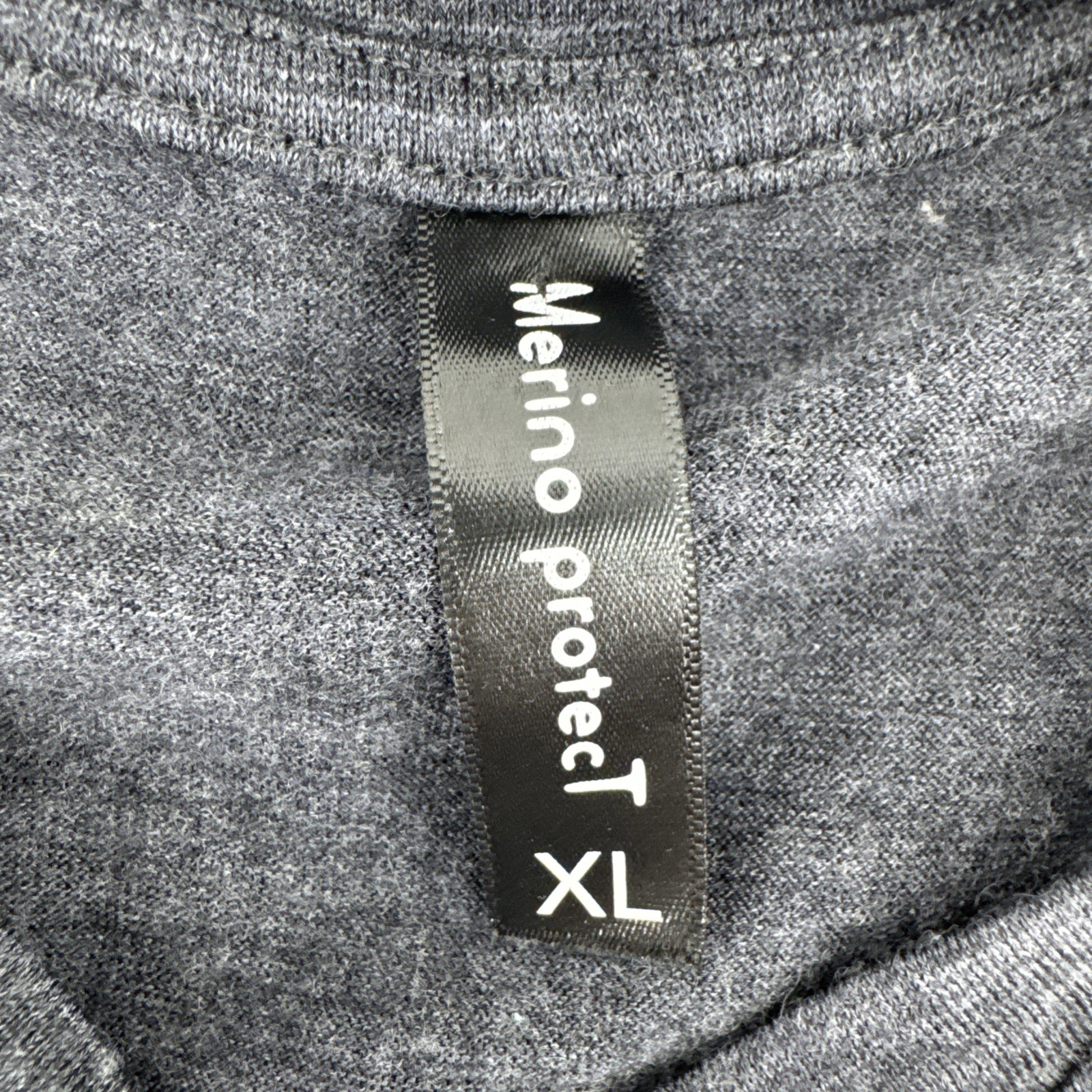 Merino Protect Shirt Mens Med Gray Lightweight Wool Crewneck Tee T-Shirt -Read gallery