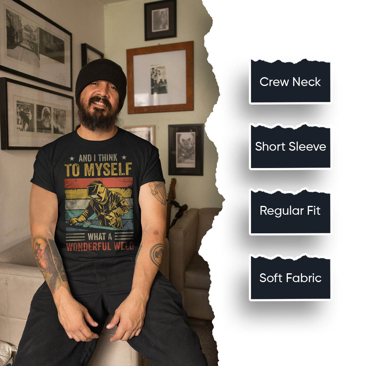 Funny Welder T-Shirt Cotton Comfort Perfect For Metalworkers Gift Tee #T490 gallery