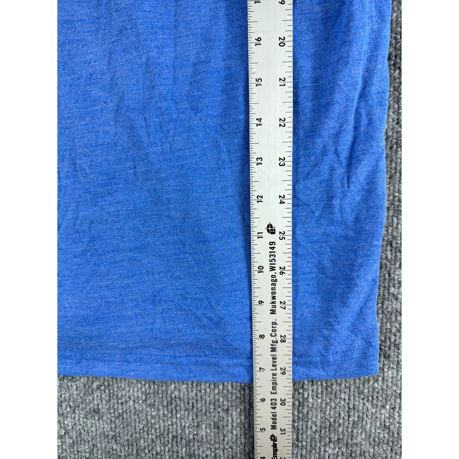 NWT Blue 84 Bend Oregon Graphic T-Shirt Mens Large Royal Blue Heather Tri-Blend gallery