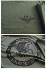 160th NIGHT STALKERS SOAR Spec OPS Aviation T-Shirt Large Military US Military 1