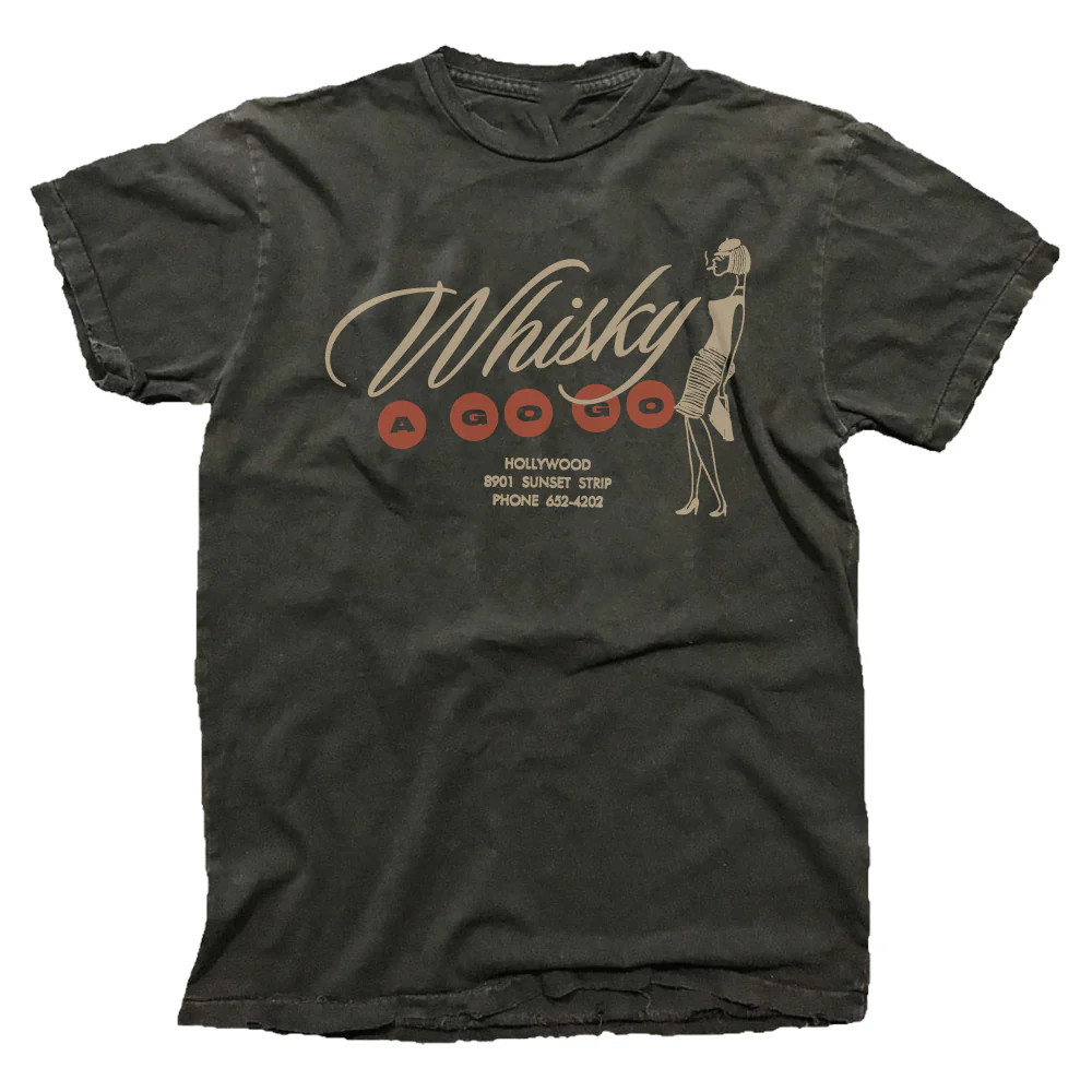 Whiskey A Go Go Black T-Shirt BLACK S-5XL Short Sleeve gallery