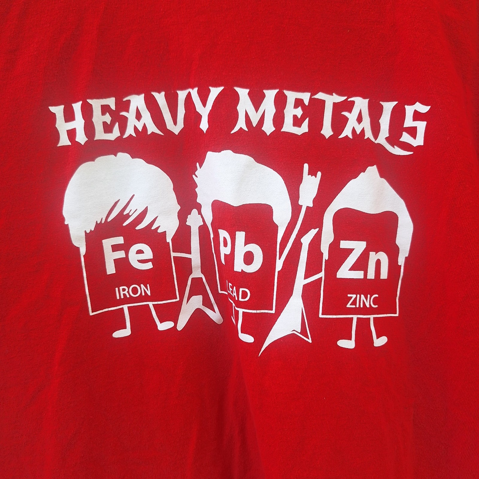 Shaka Wear Mens Tee Max Heavyweight T-Shirt Heavy Metal Iron Lead Zinc Fe Pb Zn gallery