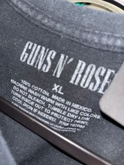 Guns N’ Roses Skeleton Skater Paradise City Graphic T-Shirt