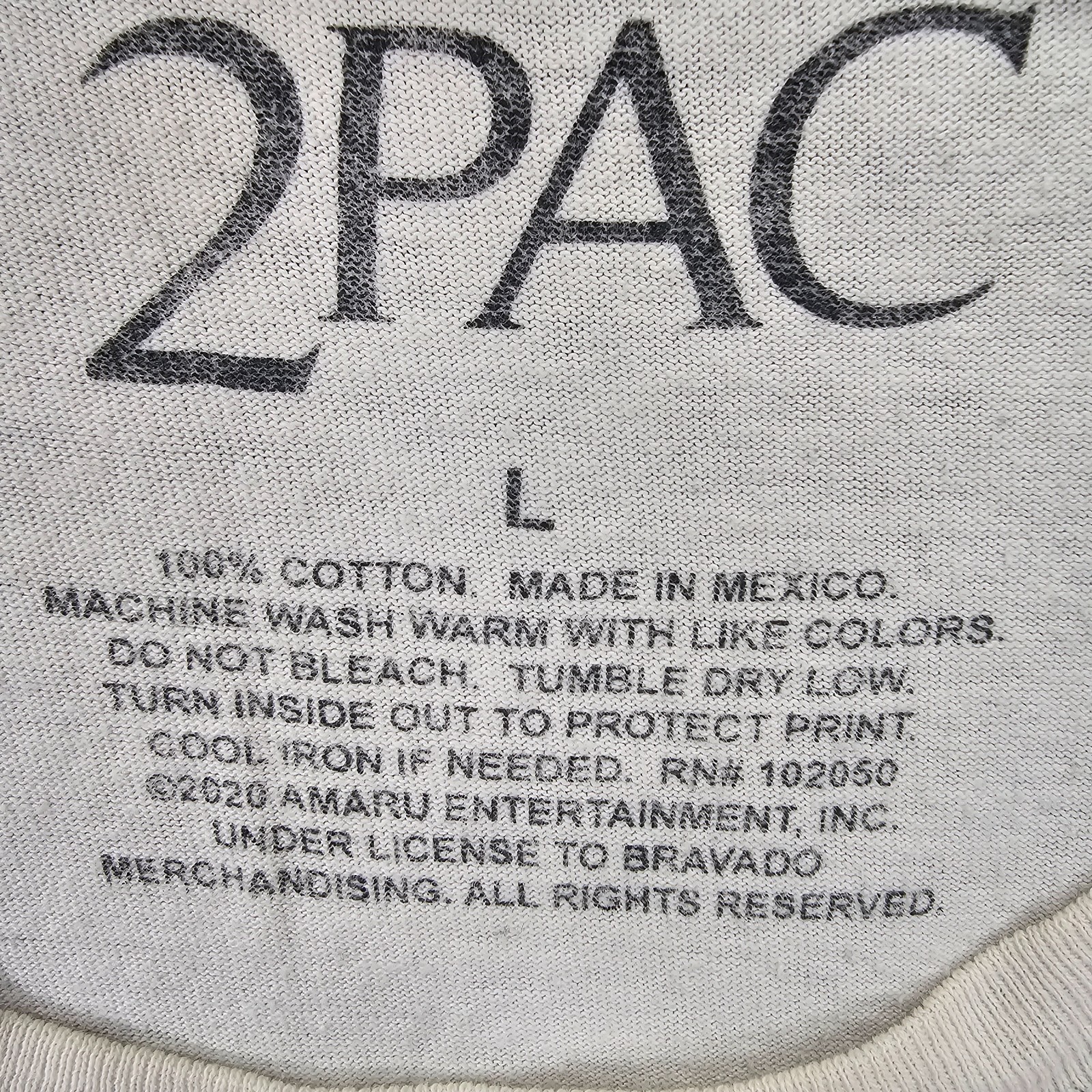 TUPAC T Shirt M Shakur Keep Ya Head Up 90s Style Hip Hop Rap Tee 2PAC Thrashed gallery