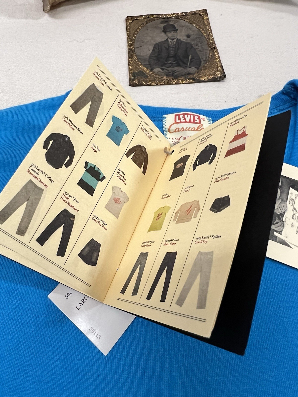 LVC T-Shirt L Levi's Vintage Clothing Catalogue New Tags NWT Rick Griffin Skater gallery
