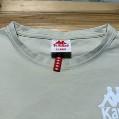 Kappa Big Logo Spellout Minimalist Streetwear Graphic Short Sleeve T-Shirt – XL